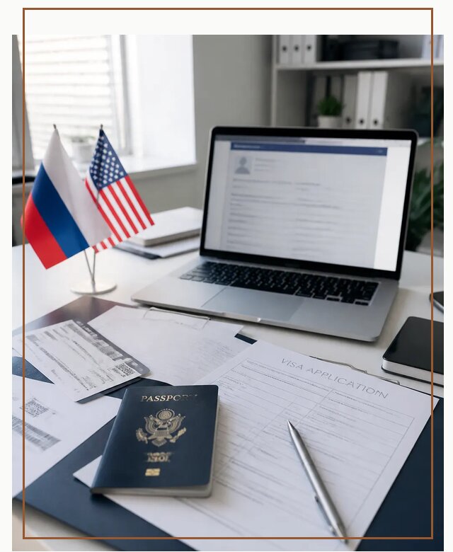 Оформление визы в США для туристов и бизнеса в Шахтах