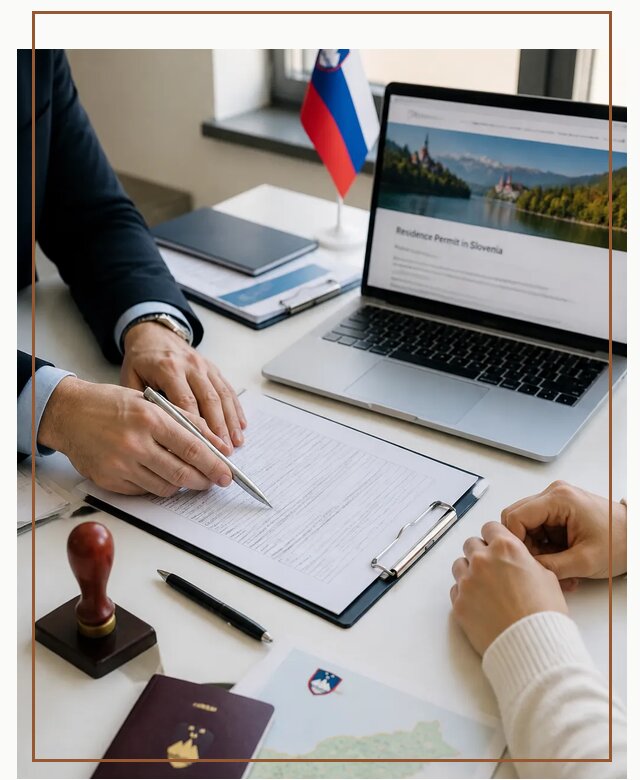 Оформление вида на жительство в Словении под ключ в Шахтах