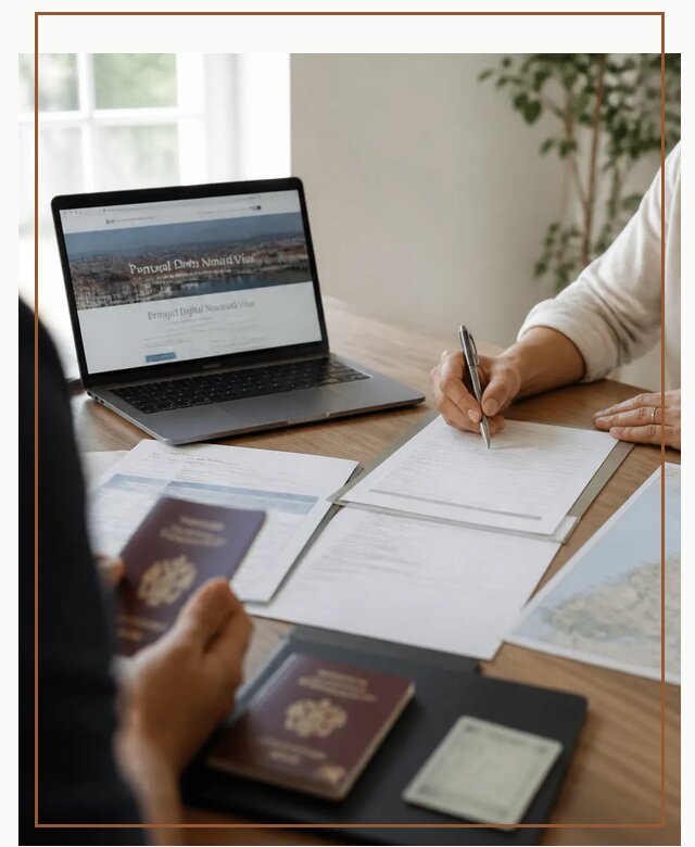 Оформление Digital Nomad и ВНЖ Португалии в Шахтах